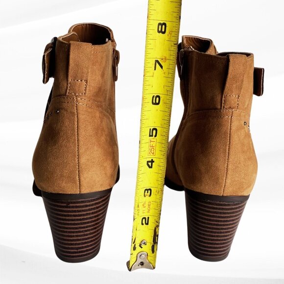 NWOT Market & Spruce O'Hara Studded Bootie, Tan, Size 9 - Picture 7 of 13